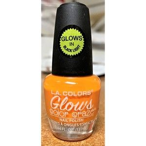 LA Colors Color Craze Glows Nail Polish -13ml 0.44oz-  #172 Ionize NEW